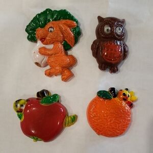 Vintage Refrigerator Magnets